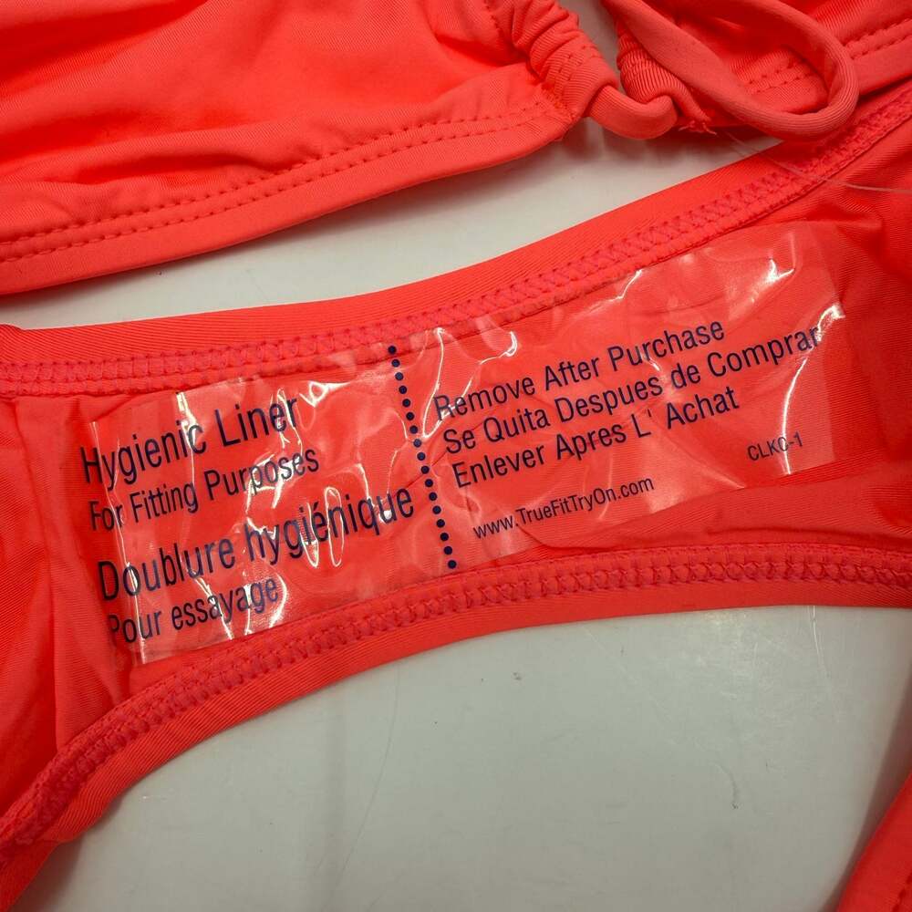 La Blanca Bikini Bottoms Bottom Only Women's Size 16 NWT LB0IG94 Coral Tie Side - Picture 10 of 13